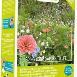 Buzzy Friendly Flowers Bloemenzaadmengsel Pastel 50 M2