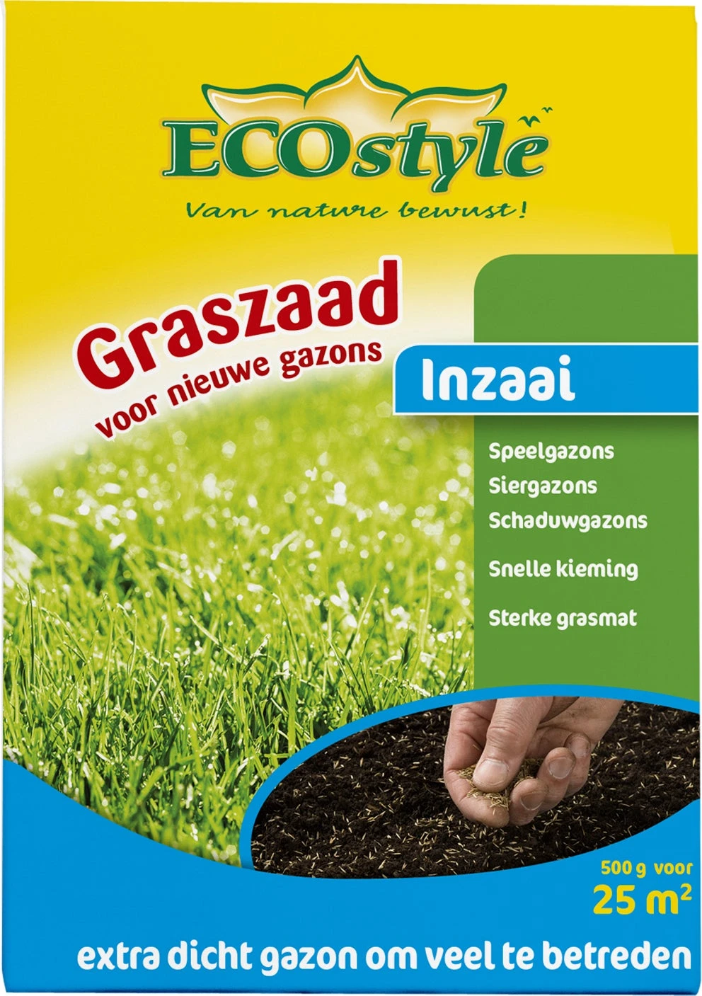 ECOstyle Graszaad-inzaai 500 G 2 ECOstyle Graszaad-inzaai 500 G - Afbeelding 2