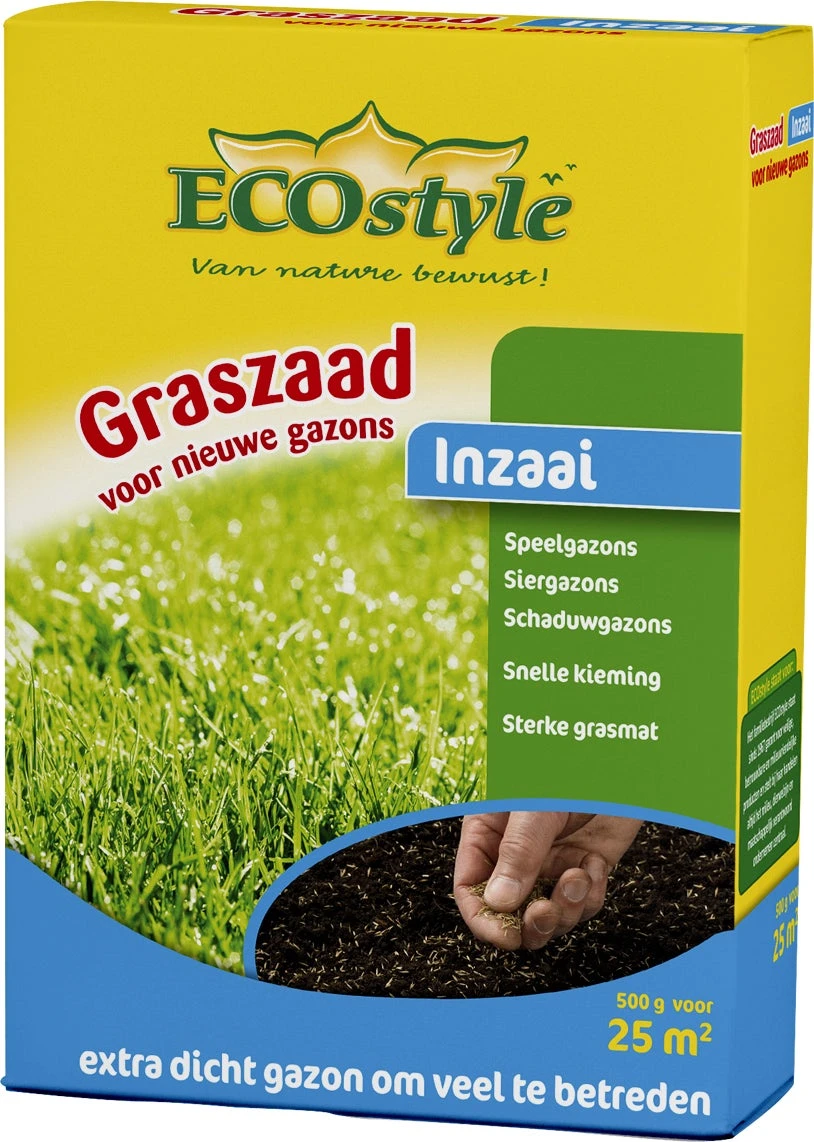 ECOstyle Graszaad-inzaai 500 G 1 ECOstyle Graszaad-inzaai 500 G