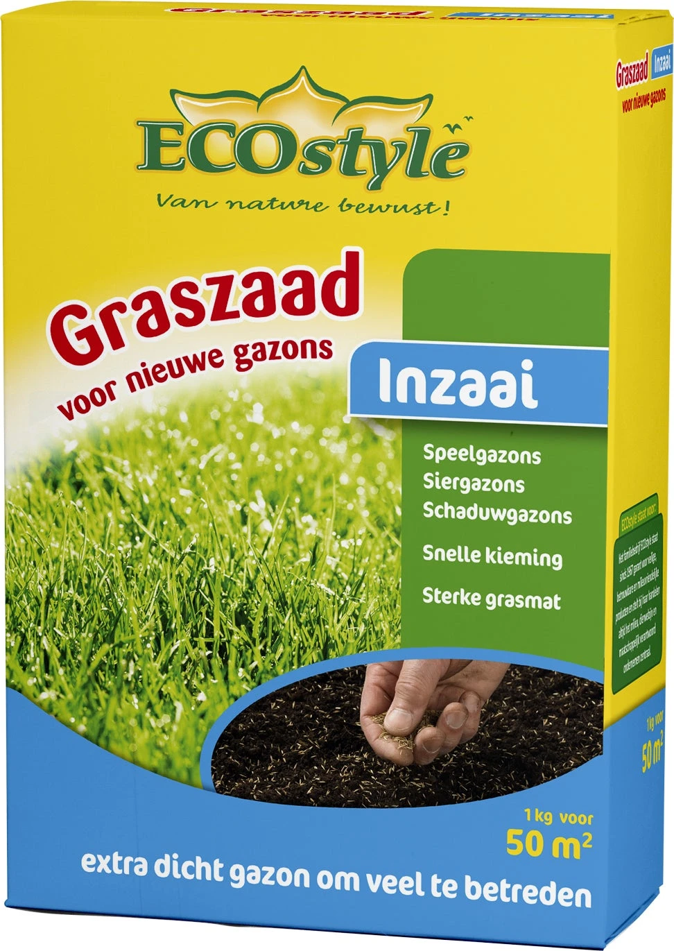 ECOstyle Graszaad-inzaai 1 Kg 1 ECOstyle Graszaad-inzaai 1 Kg