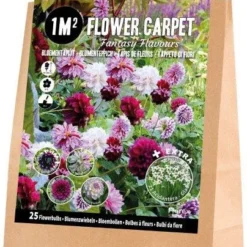 Florex Bloembollen 1M² Bloementapijt Fantasy Flavours 25 Stuks