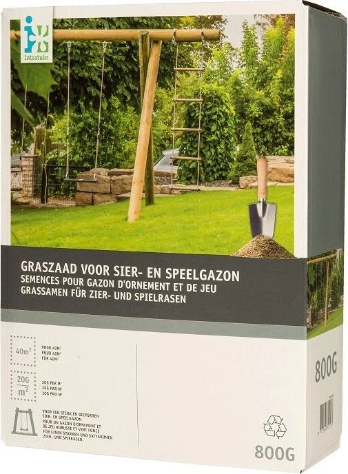 Intratuin Graszaad Sier- En Speelgazon 800 Gr 1 Intratuin Graszaad Sier- En Speelgazon 800 Gr